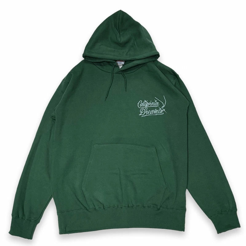 KUSTOMSTYLE KSP2419 "CALIFORNIA DREAMIN` LETTER" PULLOVER HOODIE