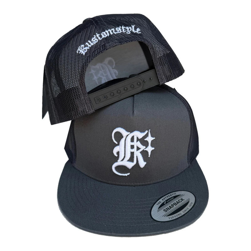 KUSTOMSTYLE KSCP2322MESH -K DIA- SNAP BACK MESH CAP