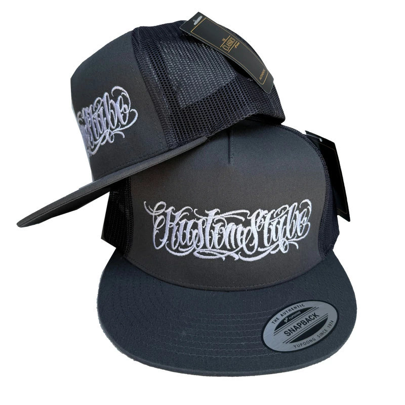 KUSTOMSTYLE KSCP2307MESH -FUCKIN SCRIPT- SNAP BACK MESH CAP