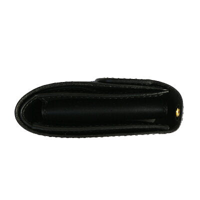 KUSTOMSTYLE LEATHER WALLET "TYPE6" BASKET WEAVE SHORT WALLET