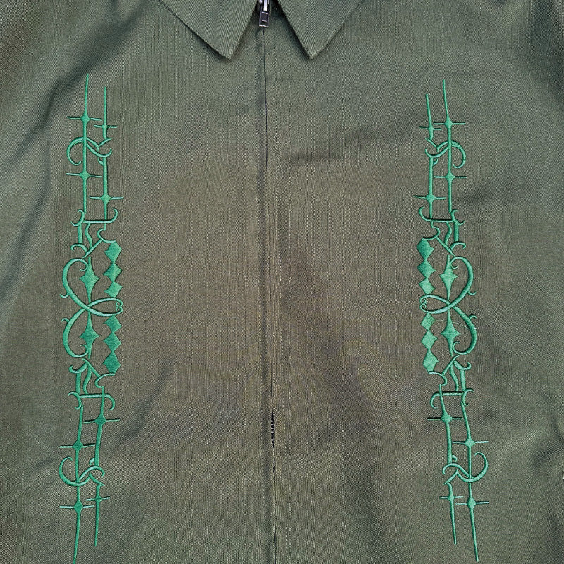 KUSTOMSTYLE KSLWJ2505OL -CARLSBAD- LIGHT WEIGHT JACKET COLOR*OLIVE