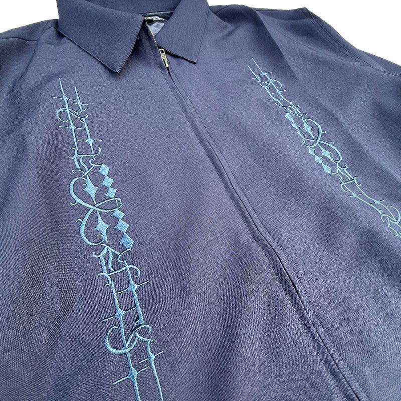 KUSTOMSTYLE KSLWJ2505NY -CARLSBAD- LIGHT WEIGHT JACKET COLOR*NAVY