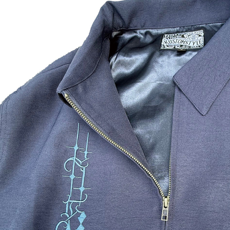 KUSTOMSTYLE KSLWJ2505NY -CARLSBAD- LIGHT WEIGHT JACKET COLOR*NAVY