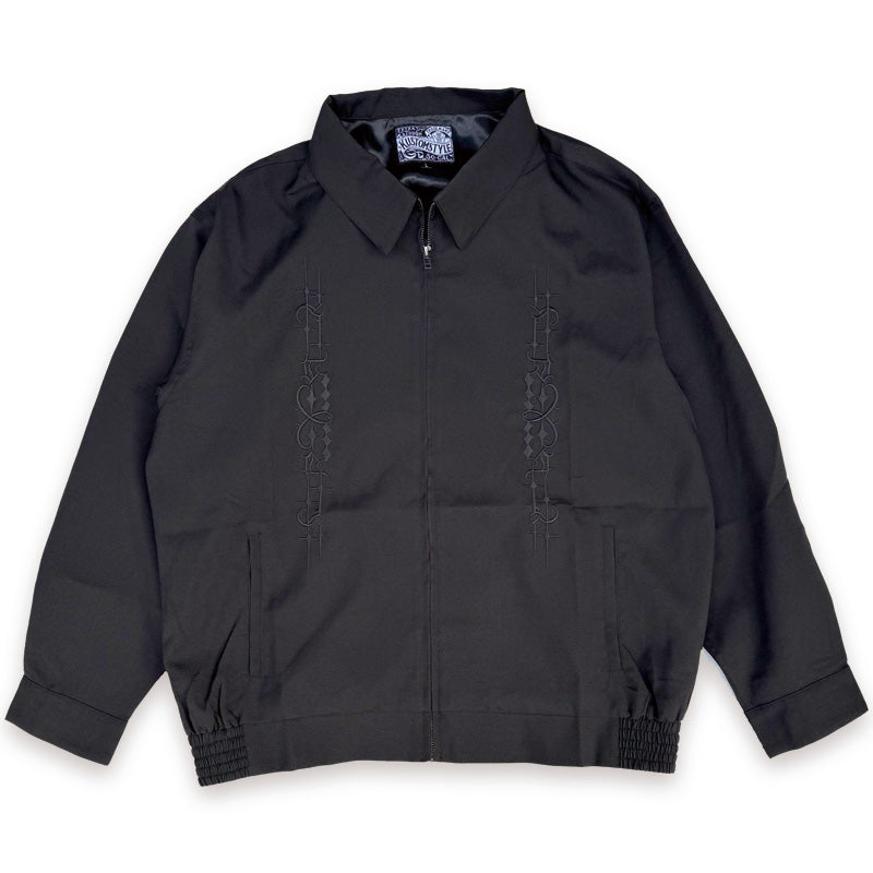 KUSTOMSTYLE KSLWJ2505BK -CARLSBAD- LIGHT WEIGHT JACKET COLOR*BLACK
