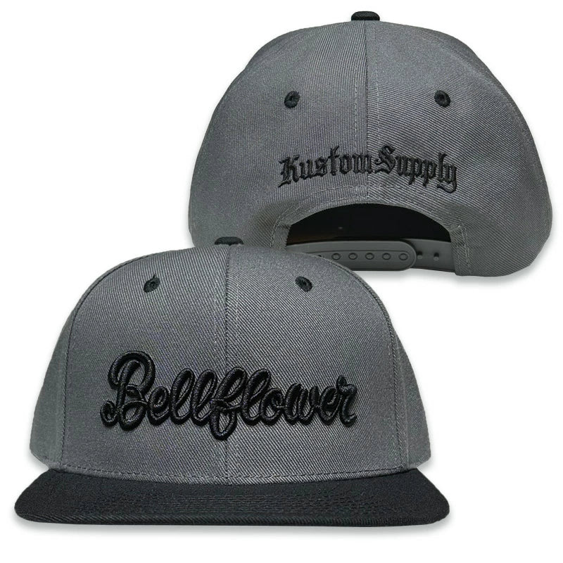 BELLFLOWER by KUSTOMSTYLE BFCP1101 -SCRIPT- SNAP BACK CAP