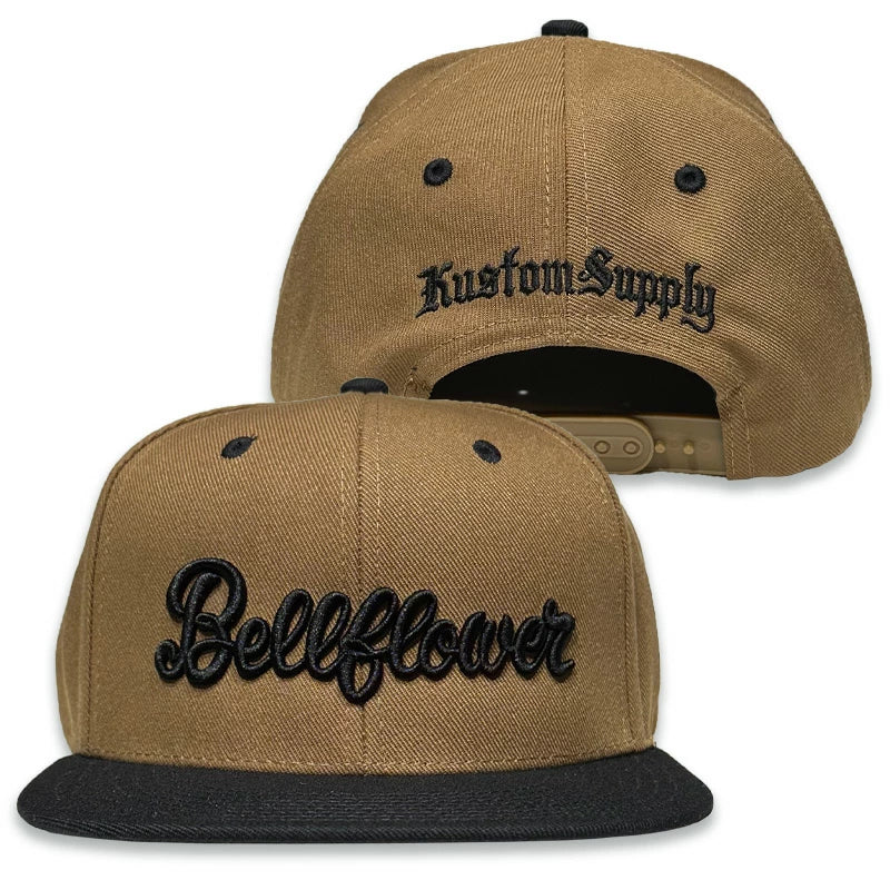 BELLFLOWER by KUSTOMSTYLE BFCP1101 -SCRIPT- SNAP BACK CAP