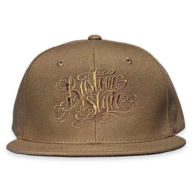 KUSTOMSTYLE  KSCP1101COY "NORM LOGO" SNAP BACK CAP