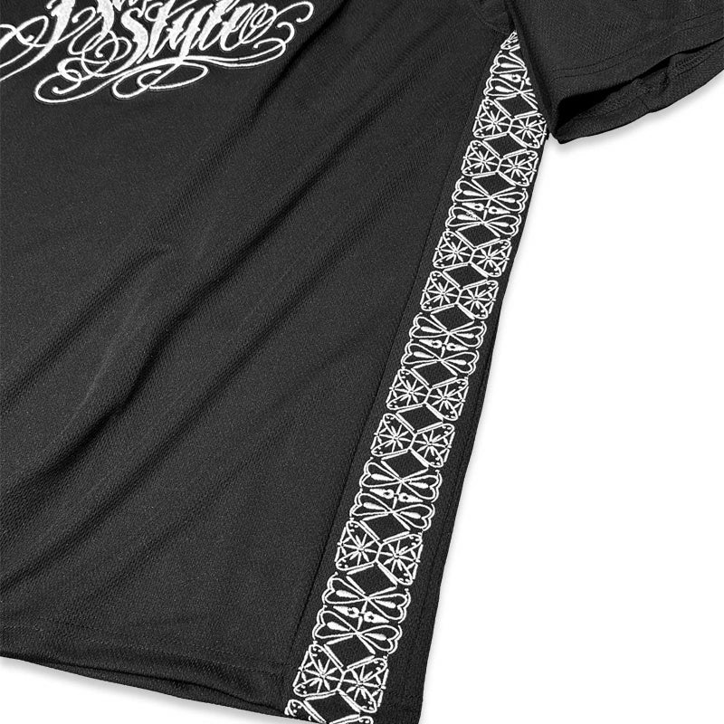 KUSTOMSTYLE  KSFOOT2508BK "GARDEN GROVE" FOOTBALL JERSEY