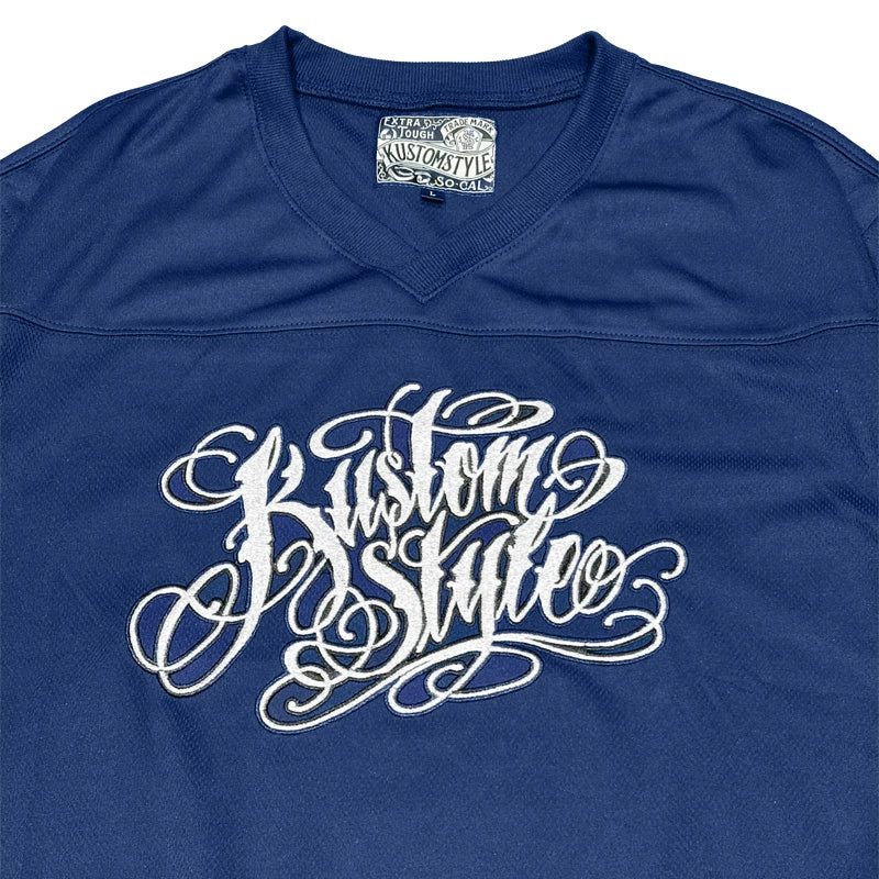 KUSTOMSTYLE  KSFOOT2508BK "GARDEN GROVE" FOOTBALL JERSEY
