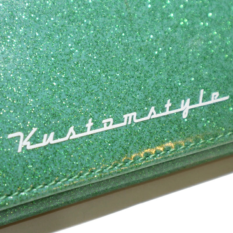 KUSTOMSTYLE  "TRI-FIVE" METAL FLAKE WALLET