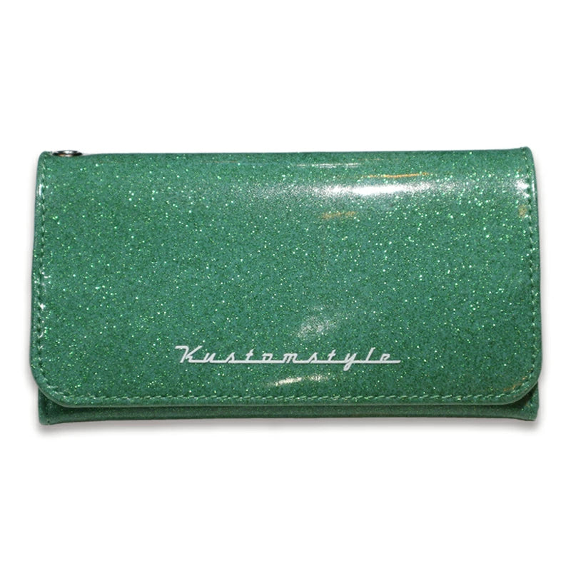 KUSTOMSTYLE  "TRI-FIVE" METAL FLAKE WALLET