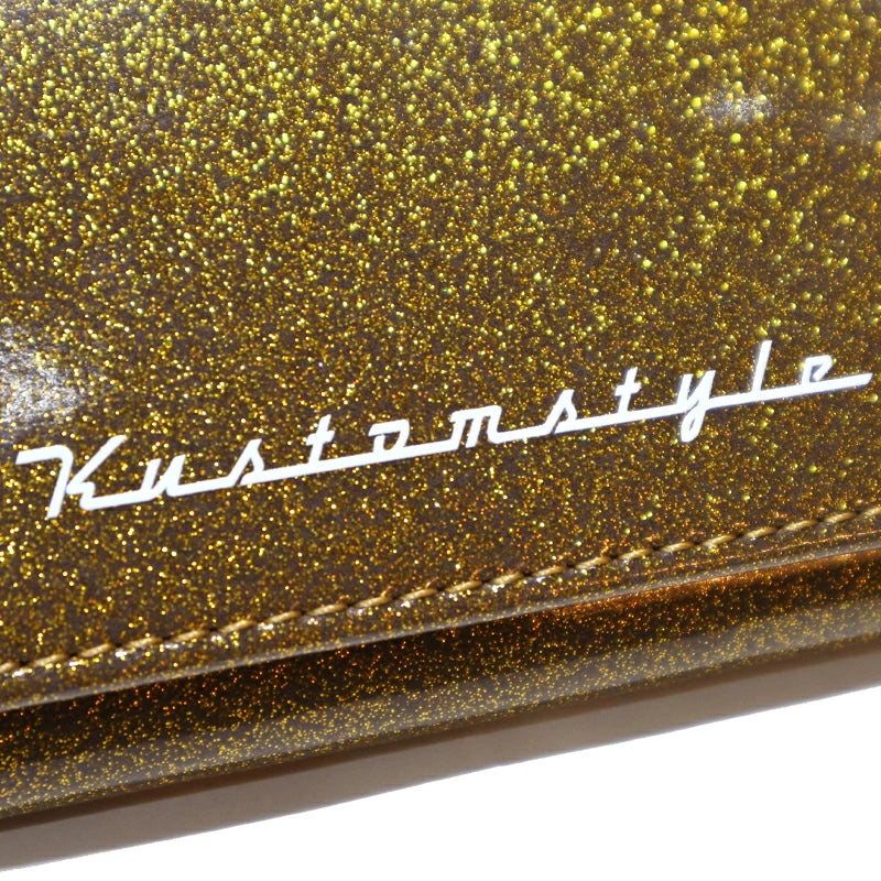 KUSTOMSTYLE  "TRI-FIVE" METAL FLAKE WALLET
