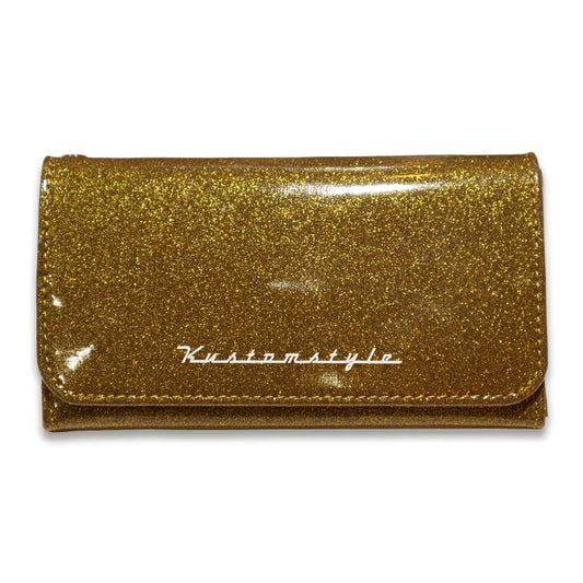 KUSTOMSTYLE  "TRI-FIVE" METAL FLAKE WALLET