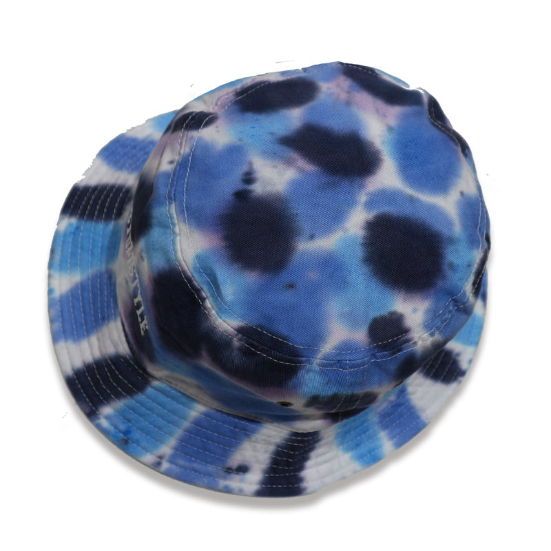 "COLLEGE LOGO" TIE DYE BUCKET HAT