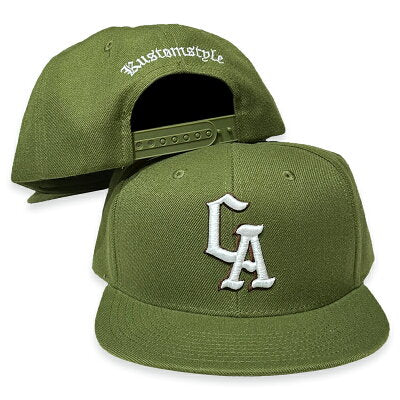 "CA - CALIFORNIA" SNAP BACK CAP