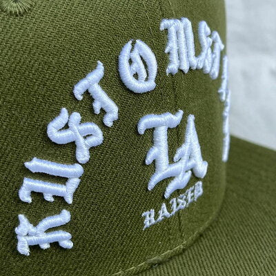 "LA RAISED" SNAP BACK CAP