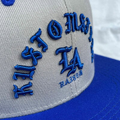 "LA RAISED" SNAP BACK CAP