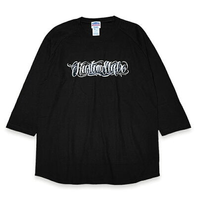 "FUCKIN' SCRIPT" THREE QUARTER SLEEVE T-SHIRTS