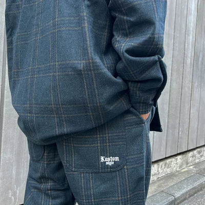 "CHAPMAN" WOOL PANTS