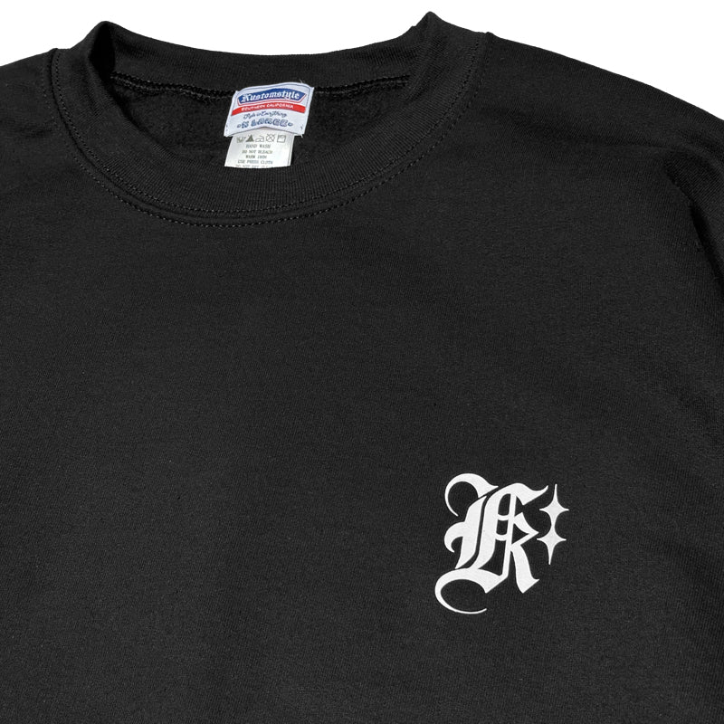 "LOS ANGELES CALIFORNIA" CREW NECK SWEATSHIRT