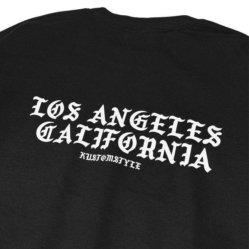 "LOS ANGELES CALIFORNIA" CREW NECK SWEATSHIRT