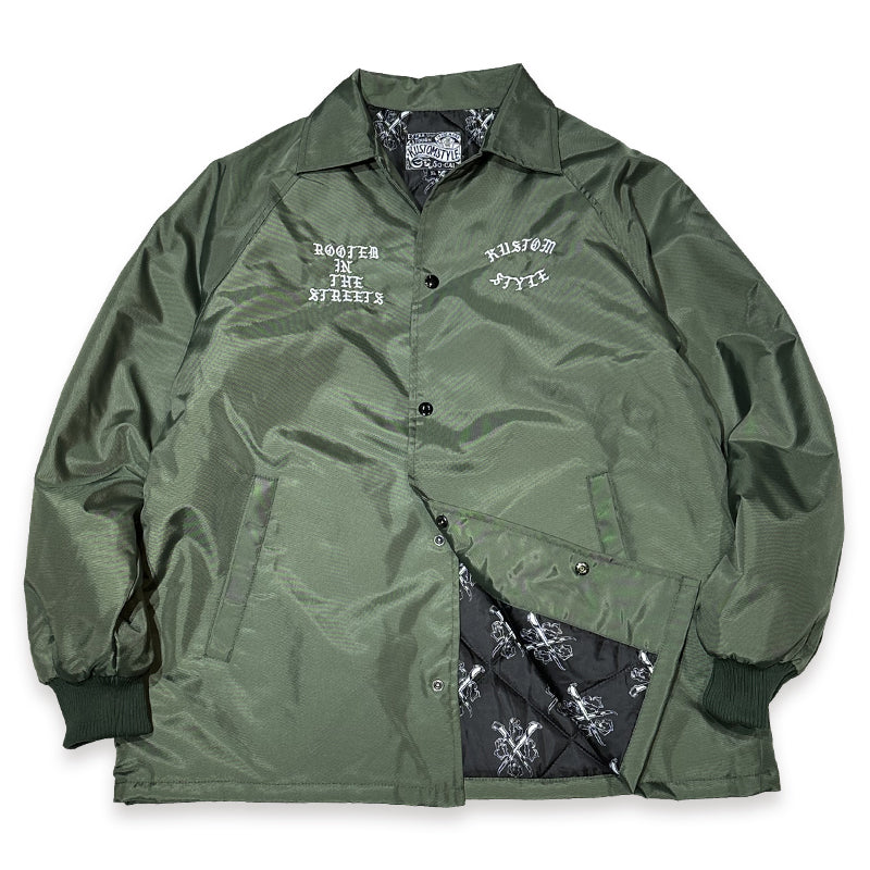 "LETTERMAN" NYLON JACKET