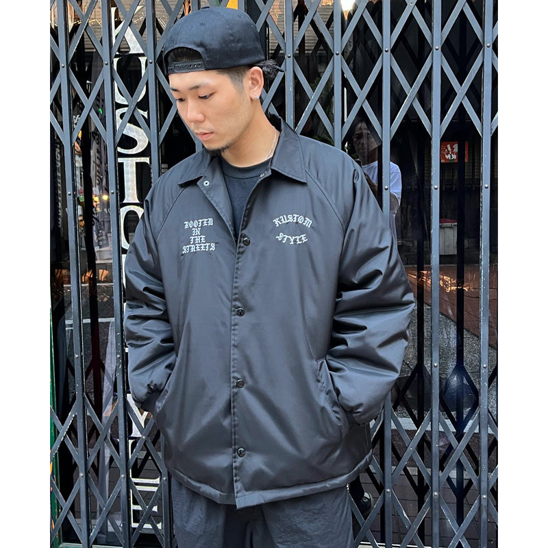 "LETTERMAN" NYLON JACKET