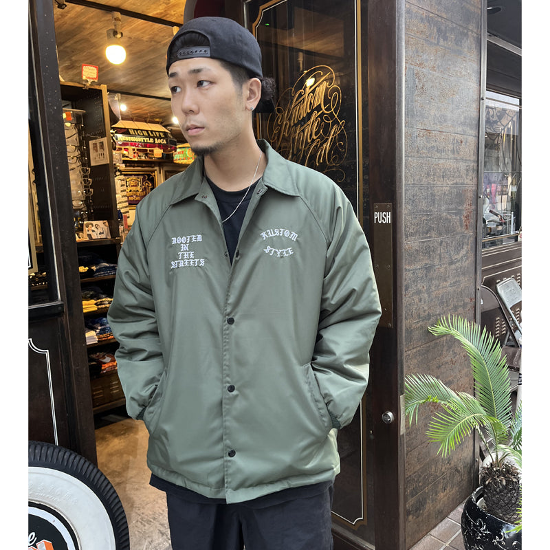 "LETTERMAN" NYLON JACKET