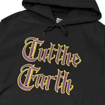 "CUTTHE EARTH" PULLOVER HOODIE