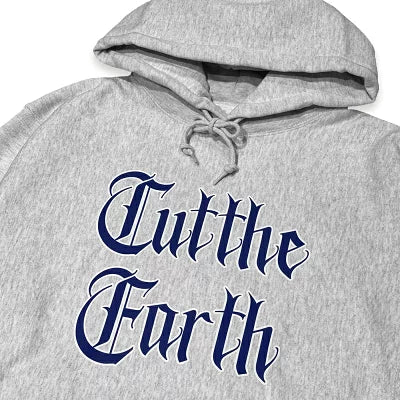 "CUTTHE EARTH" PULLOVER HOODIE