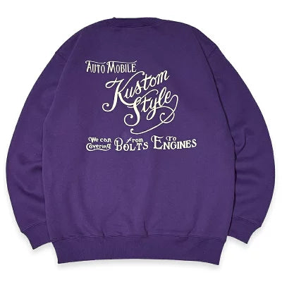 "BOLTS TO ENGINES" CREW NECK SWEATSHIRTS