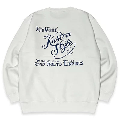 "BOLTS TO ENGINES" CREW NECK SWEATSHIRTS