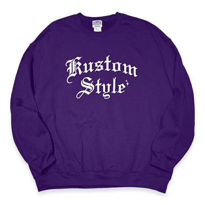 "OLD SKOOL" CREW NECK SWEATSHIRT