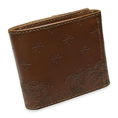 BANDANA LEATHER FOLDABLE WALLET