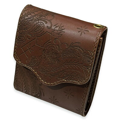 BANDANA LEATHER FOLDABLE WALLET