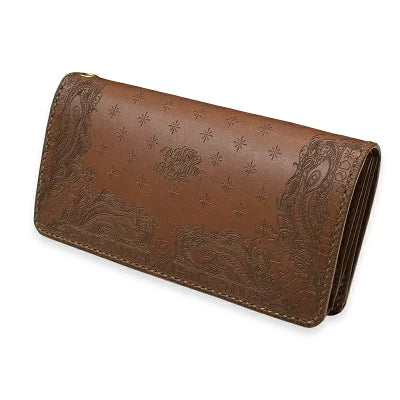 BANDANA LEATHER LONG WALLET