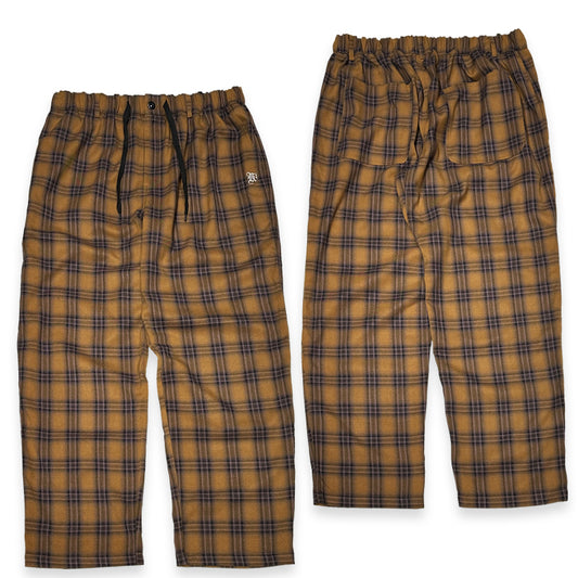 "LA PALMA" LONG CHECK PANTS