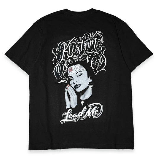 KUSTOMSTYLE  KST2408BK "LEAD ME" T-SHIRTS