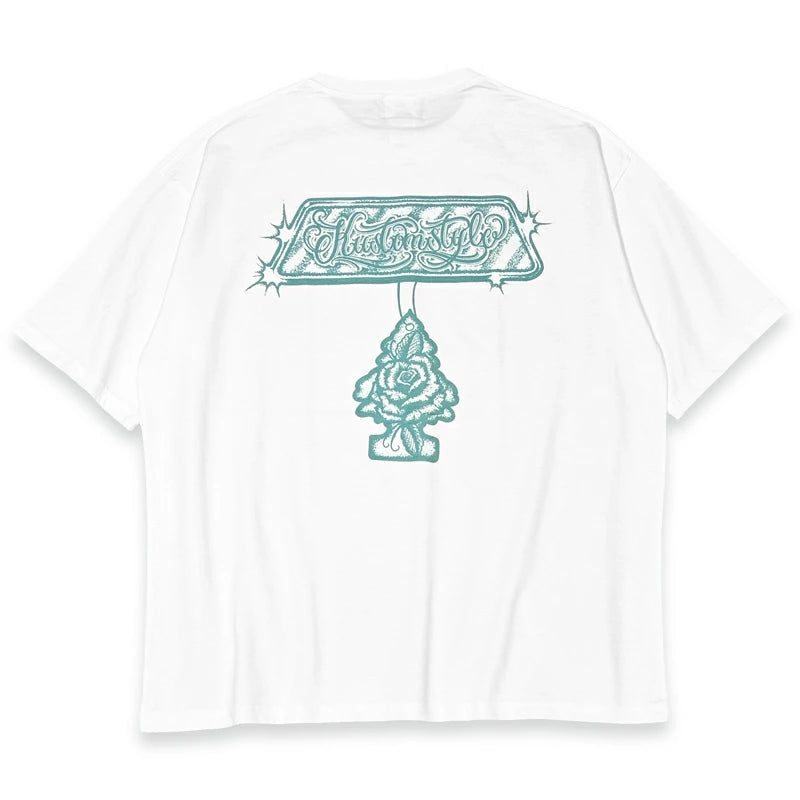 KUSTOMSTYLE  KST2410"BLACK ICE" BLACK T-SHIRTS