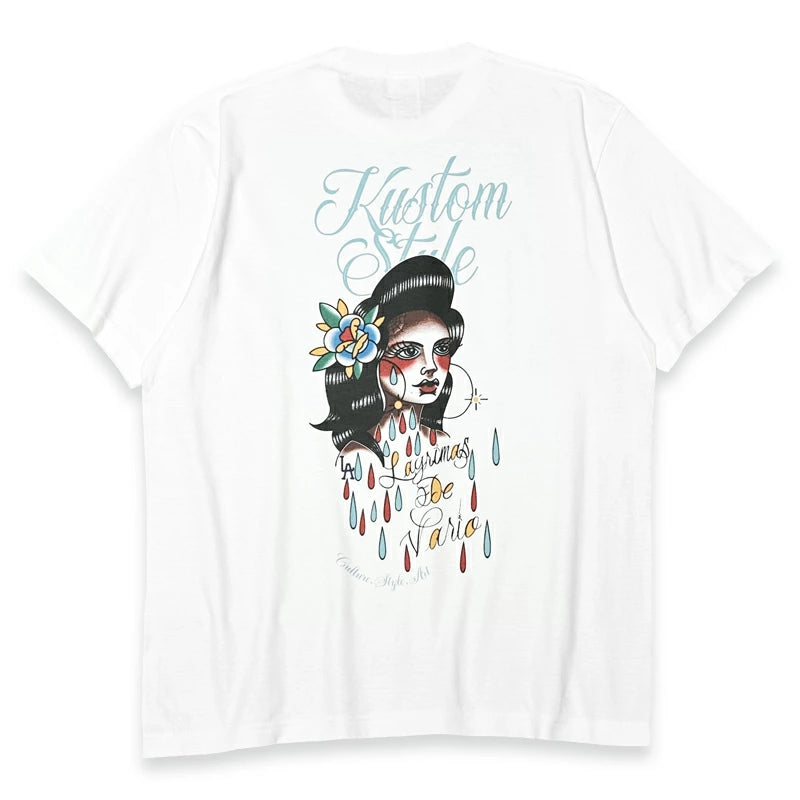 KUSTOMSTYLE  KST2406 "LAGRIMAS DE VARIO" T-SHIRTS