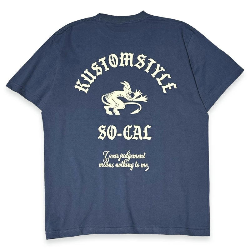 KUSTOMSTYLE  KST2415NY "THUMBING DEVIL"  T-SHIRTS