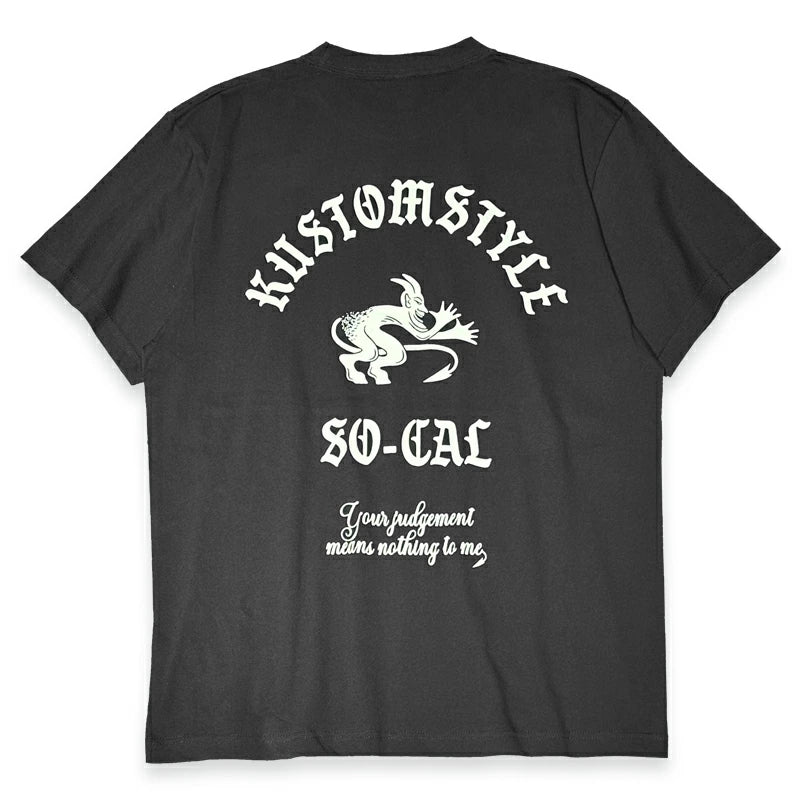 KUSTOMSTYLE  KST2415NY "THUMBING DEVIL"  T-SHIRTS
