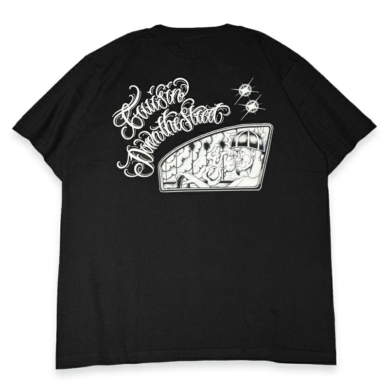KUSTOMSTYLE  KST2414 " CRUISIN' " T-SHIRTS