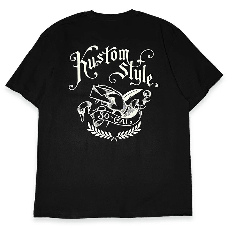KUSTOMSTYLE  KST2421 "LETTER" T-SHIRTS