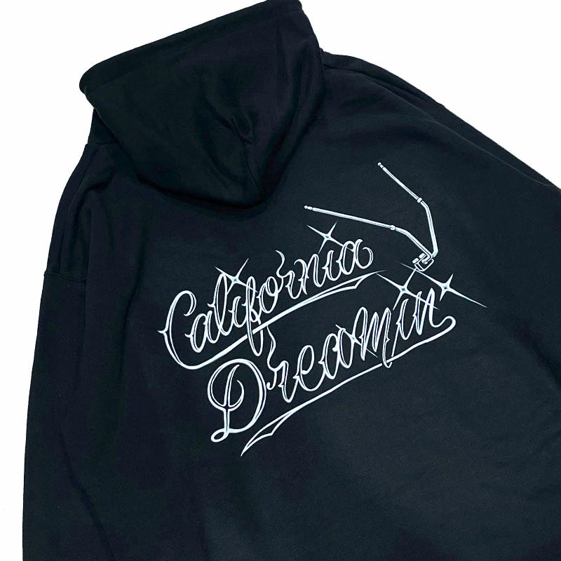 KUSTOMSTYLE KSP2419 "CALIFORNIA DREAMIN` LETTER" PULLOVER HOODIE
