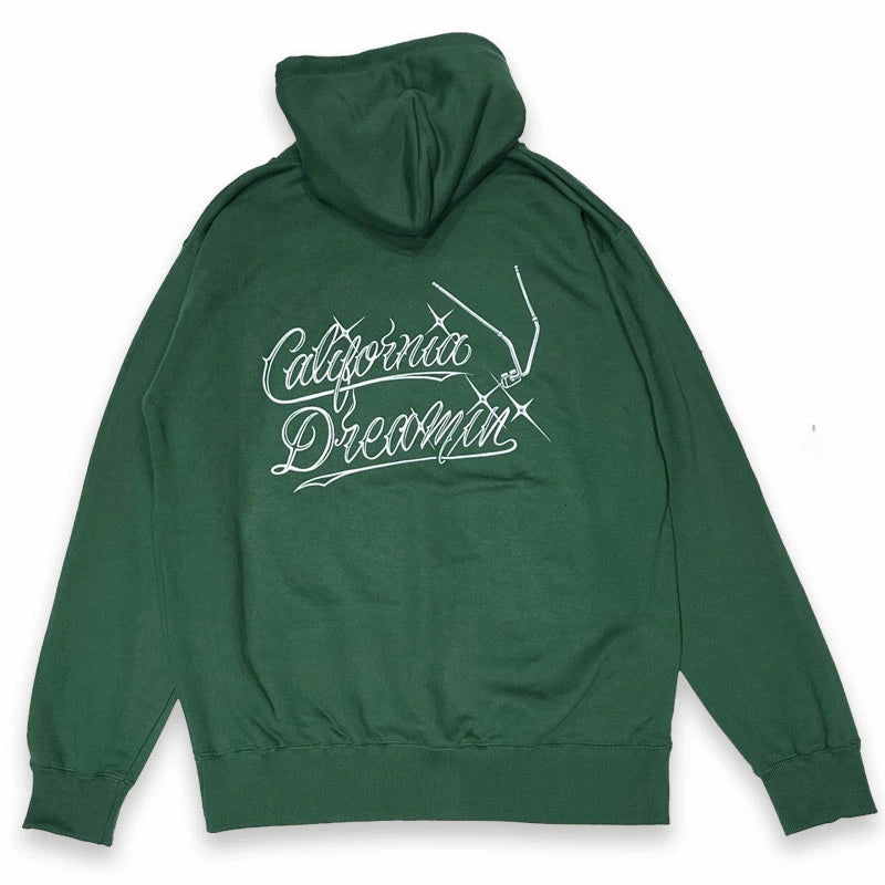 KUSTOMSTYLE KSP2419 "CALIFORNIA DREAMIN` LETTER" PULLOVER HOODIE