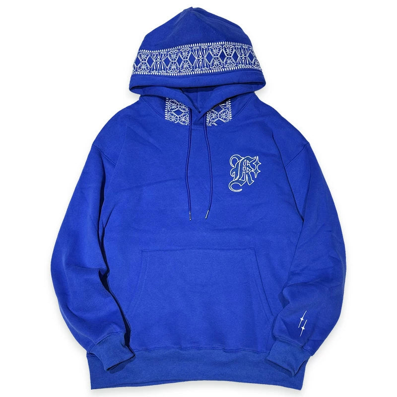 KUSTOMSTYLE KSP2424BK "LA BANDANA" PULLOVER HOODIE