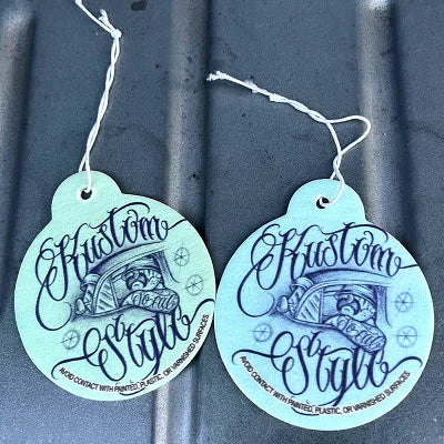 KUSTOMSTYLE  KSAF2428 "BOMB-KUN" AIR FRESHENER  DARK ICE SCENT