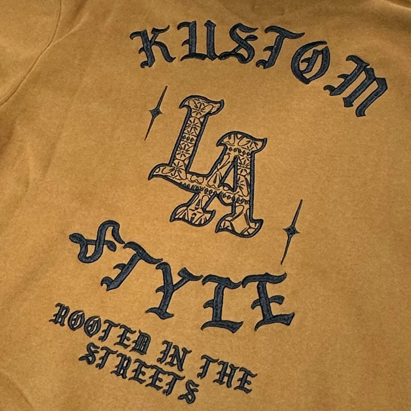 KUSTOMSTYLE KSP2424BK "LA BANDANA" PULLOVER HOODIE