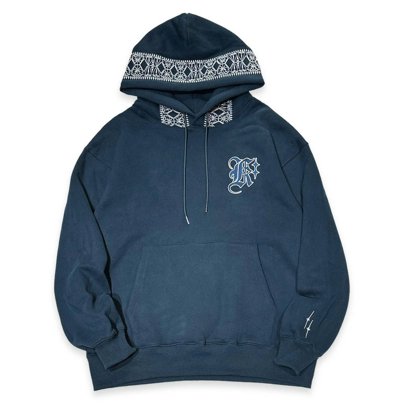 KUSTOMSTYLE KSP2424BK "LA BANDANA" PULLOVER HOODIE